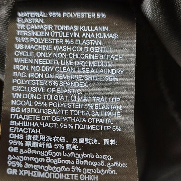 H&M Black Velvet Spaghetti Strap Rhinestone Studded Dress Y2K Size XXL - Picture 8 of 9